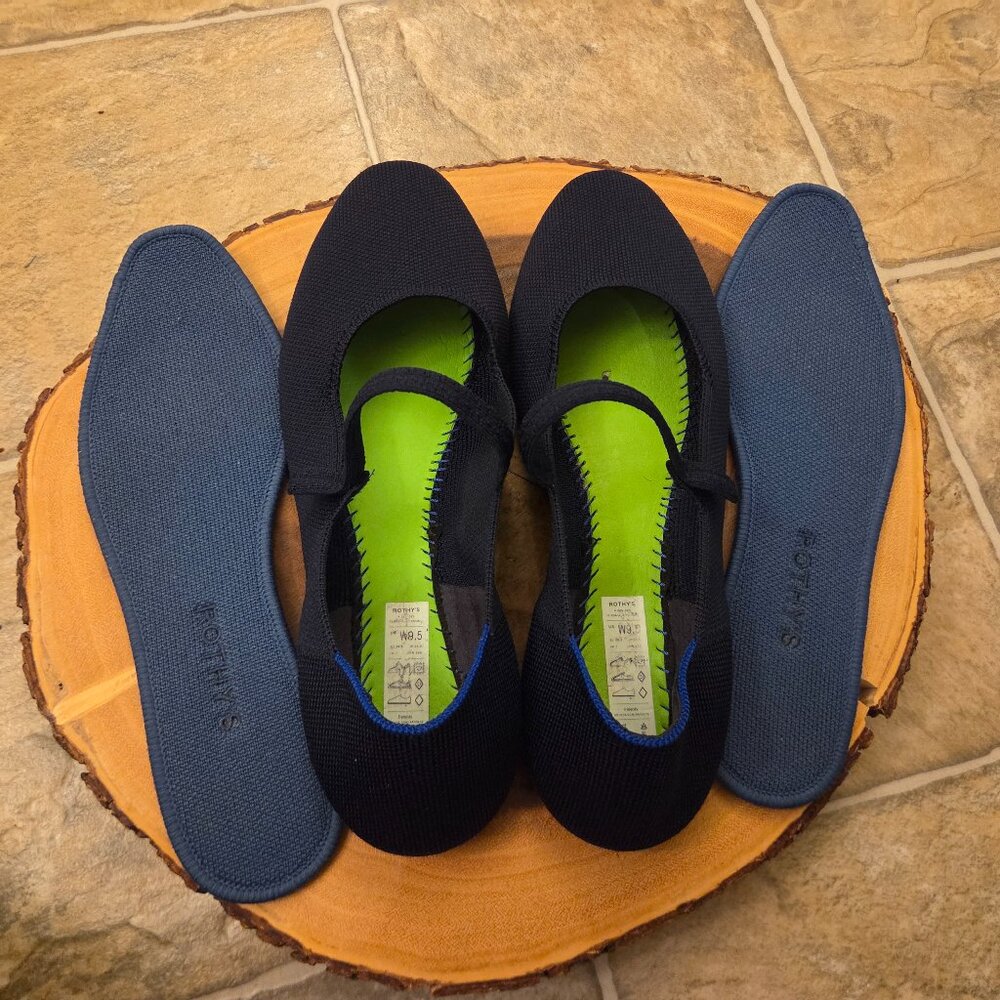 Rothy's Blue Flats - Picture 10 of 13